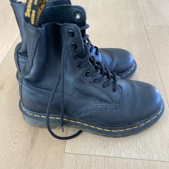 Dr. Martens airwait original Combat Boots Platform Quad Retro Women's 5 - Picture 4 of 8